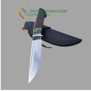 ДЖУНГЛІ ніж ручної роботи майстра MV Knify, сталь N690, 61 HRC